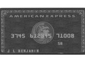 Auch bei dieser American Express Karte wurde auf ein aufwendiges Design verzichtet. Stattdessen ziert ein römischer Ritter die Vorderseite. (Bild-Copyright: American Express)