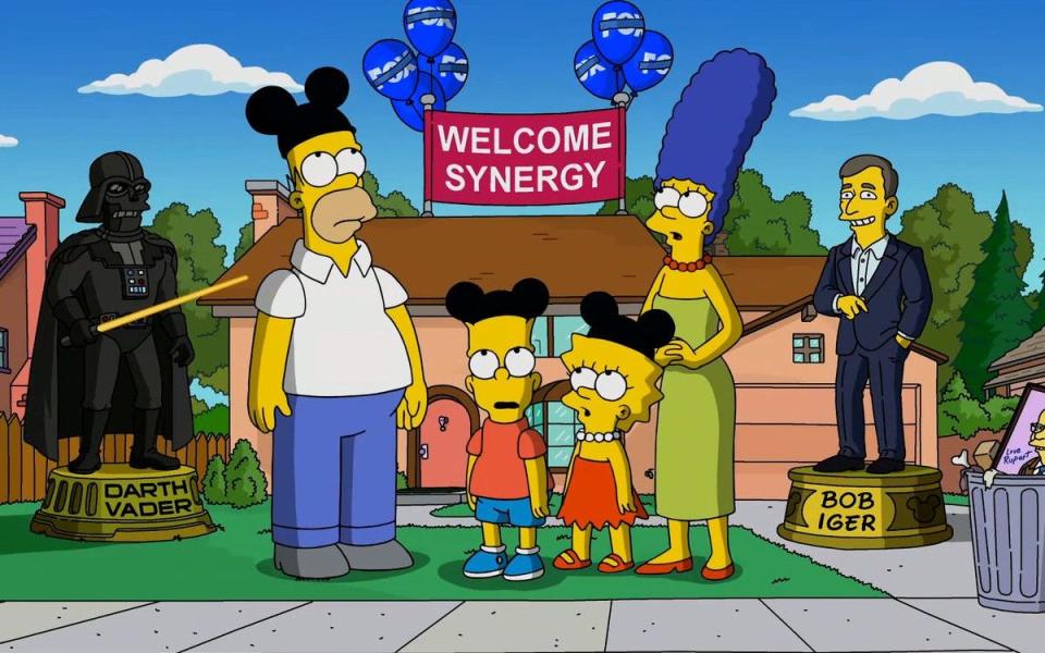 The Simpsons will be available on Disney Plus 