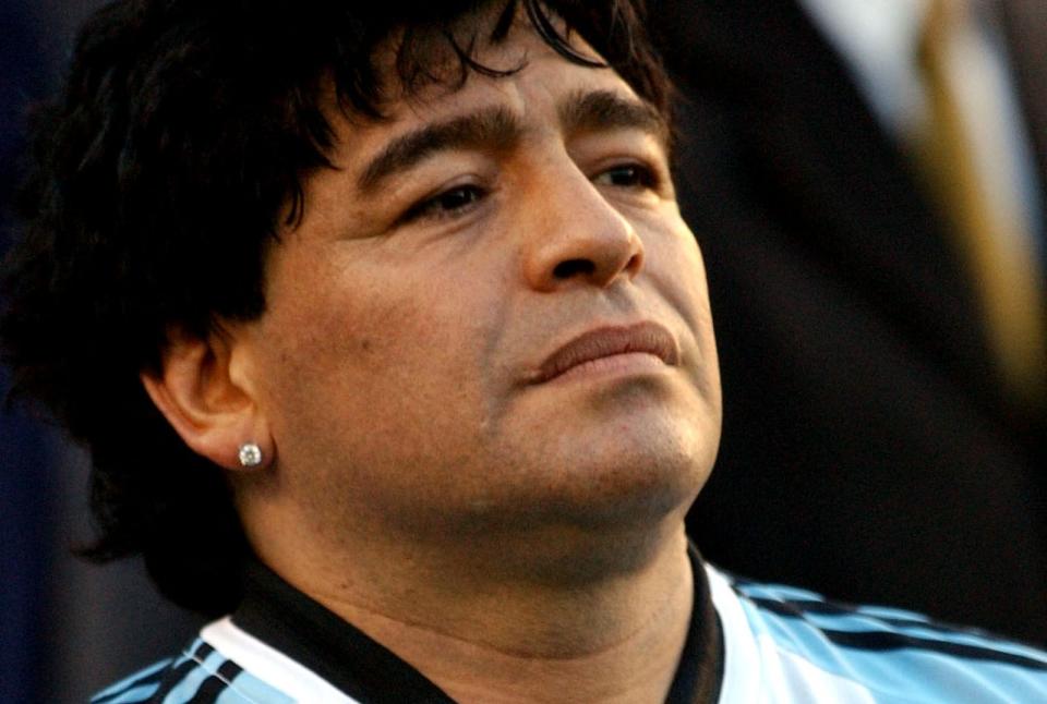 Maradona, der Abhängige