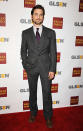 Right behind Amy on the red carpet was "White Collar" hunk, Matt Bomer, who looked exceptionally dapper in his purple tie, striped suit, and scruff-adorned mug. (10/5/2012)<br><br><a href="http://tv.yahoo.com/news/matt-bomer-headed-normal-000824300.html" data-ylk="slk:Bomer to guest on "The New Normal";elm:context_link;itc:0;sec:content-canvas;outcm:mb_qualified_link;_E:mb_qualified_link;ct:story;" class="link  yahoo-link">Bomer to guest on "The New Normal"</a>