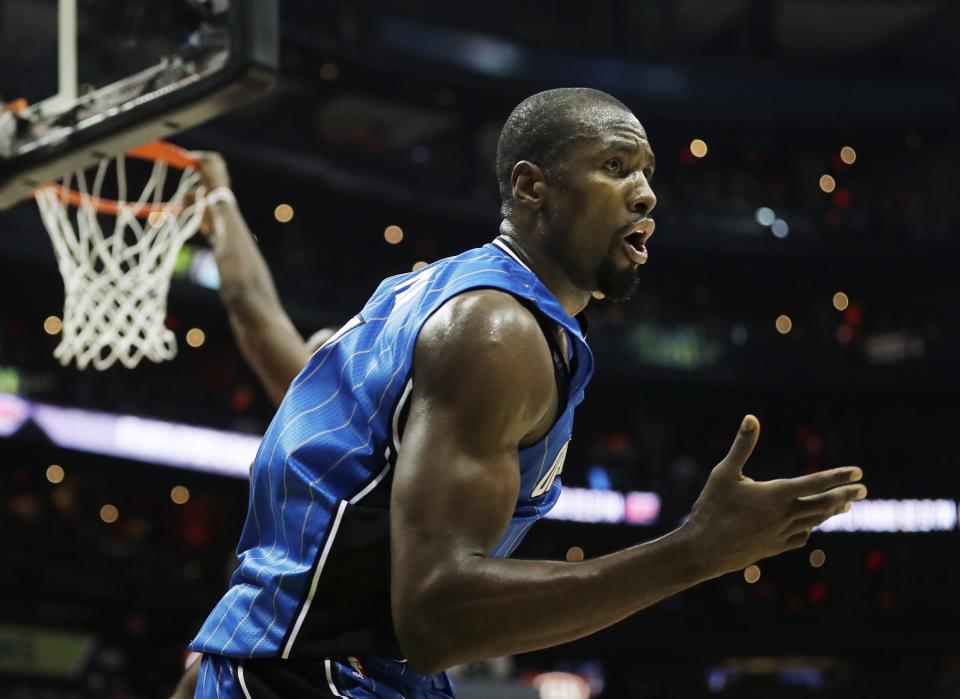 Serge Ibaka and the Magic are trying to make the best of an awkward fit. (AP)
