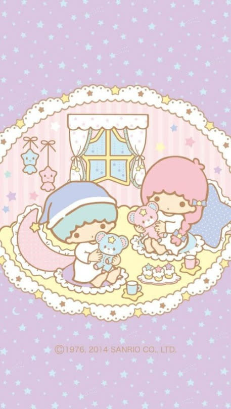 Image via We Heart It https://weheartit.com/entry/142798380/via/18416584 #sanrio #littletwinstars #kiki&lala: 