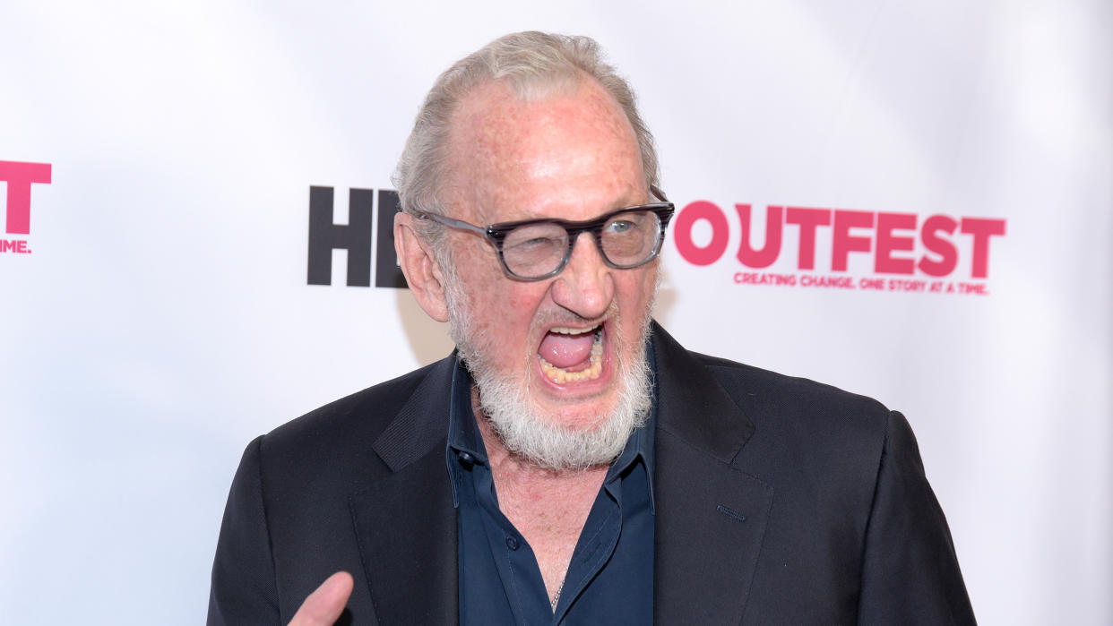 Freddy Krueger actor Robert Englund is a 'nice gentleman' without the hat and the finger blades, according to Anthony Michael Hall. (Michael Tullberg/Getty Images)