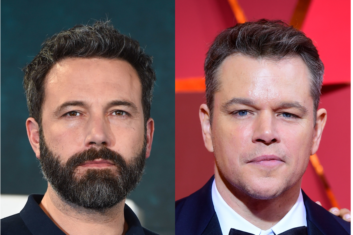 Ben Affleck (L) and Matt Damon (R)  (PA)