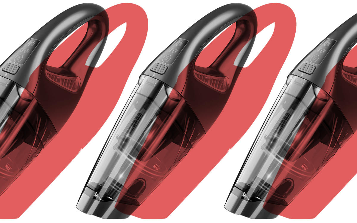 Handheld car vacuum cleaner will leave your car like new 
