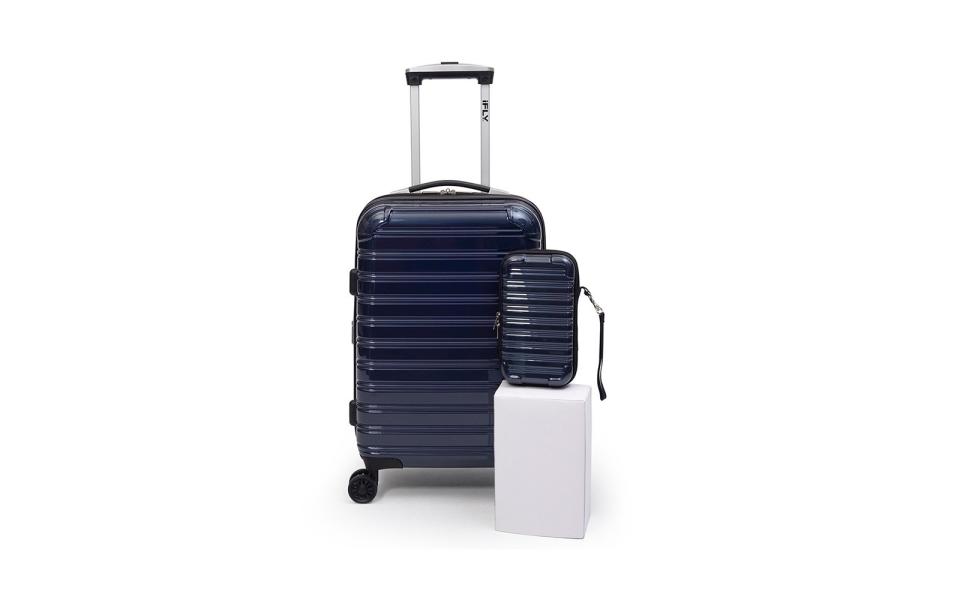 iFLY Hard Sided Luggage Fibertech 20" & Travel Case