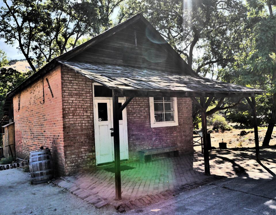 The Weller homestead , original business owners at the Marshall Gold Discovery State Historic Park in Coloma.