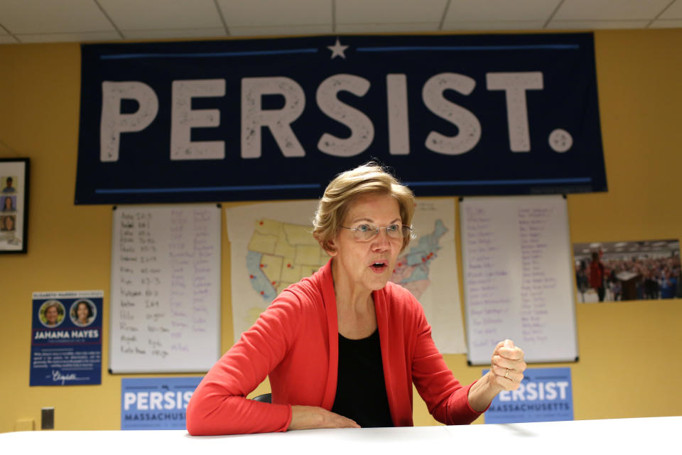 After being called “Pocahontas” by President Trump, Sen. Elizabeth Warren took a DNA test, which shows she is of Native American descent. (Photo: Hadley Green/Washington Post via Getty Images)