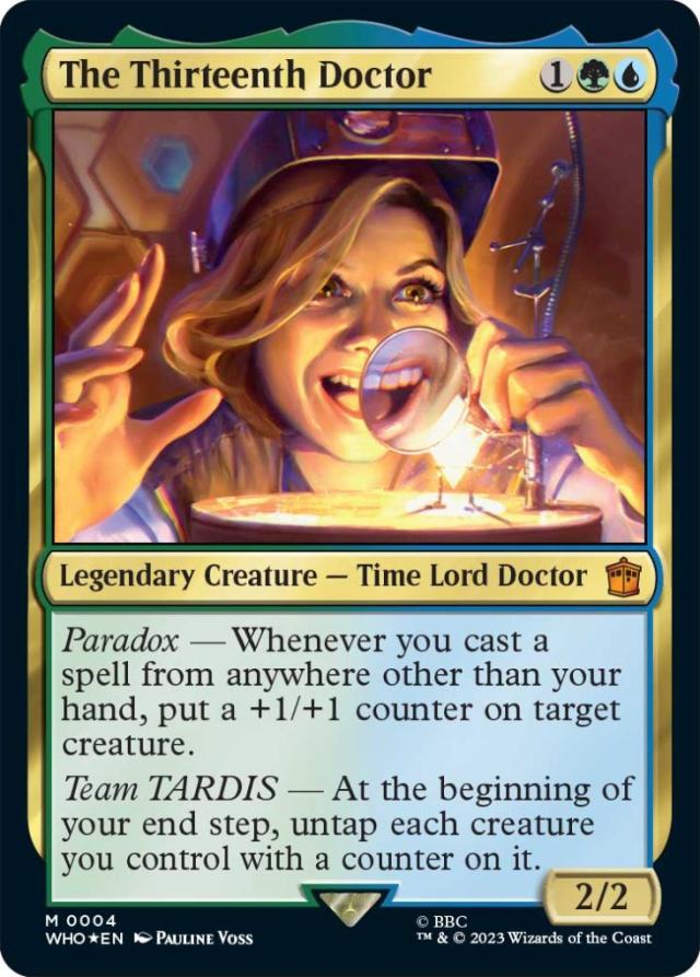 Magic The Gathering Reveals Tons of New Doctor Who Cards