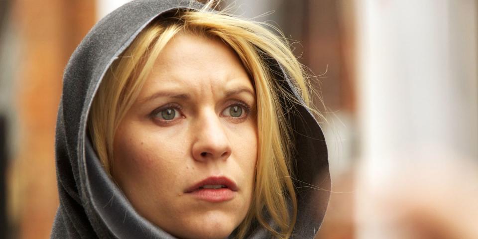 Claire Danes as Carrie Mathison (Credit: Showtime)