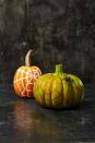 <p>Use long strips of tape to create a web pattern on a pumpkin. Then, spray light, even strokes of spray paint over the entire surface, letting it dry completely and adding additional coats when needed. Once fully dry, carefully peel off the tape. Glue on a fake spider to complete!</p><p><a class="link " href="https://www.amazon.com/Muzboo-Realistic-Plastic-Halloween-Decorations/dp/B07CVJ3LBN/?tag=syn-yahoo-20&ascsubtag=%5Bartid%7C10055.g.1714%5Bsrc%7Cyahoo-us" rel="nofollow noopener" target="_blank" data-ylk="slk:SHOP FAKE SPIDERS;elm:context_link;itc:0;sec:content-canvas">SHOP FAKE SPIDERS</a></p>