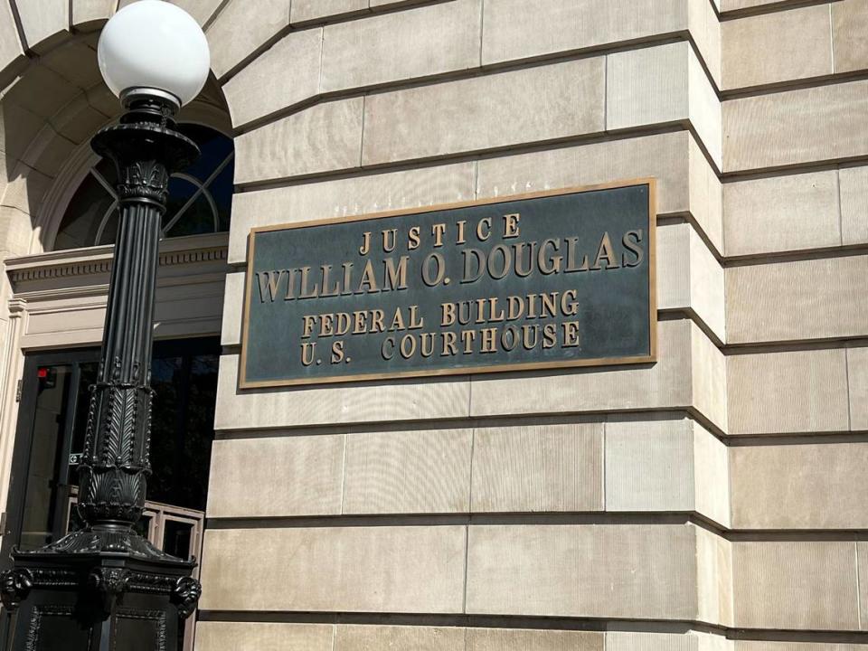 Eastern Washington U.S. District Court cases are heard at the federal courthouse in Yakima, Wash.