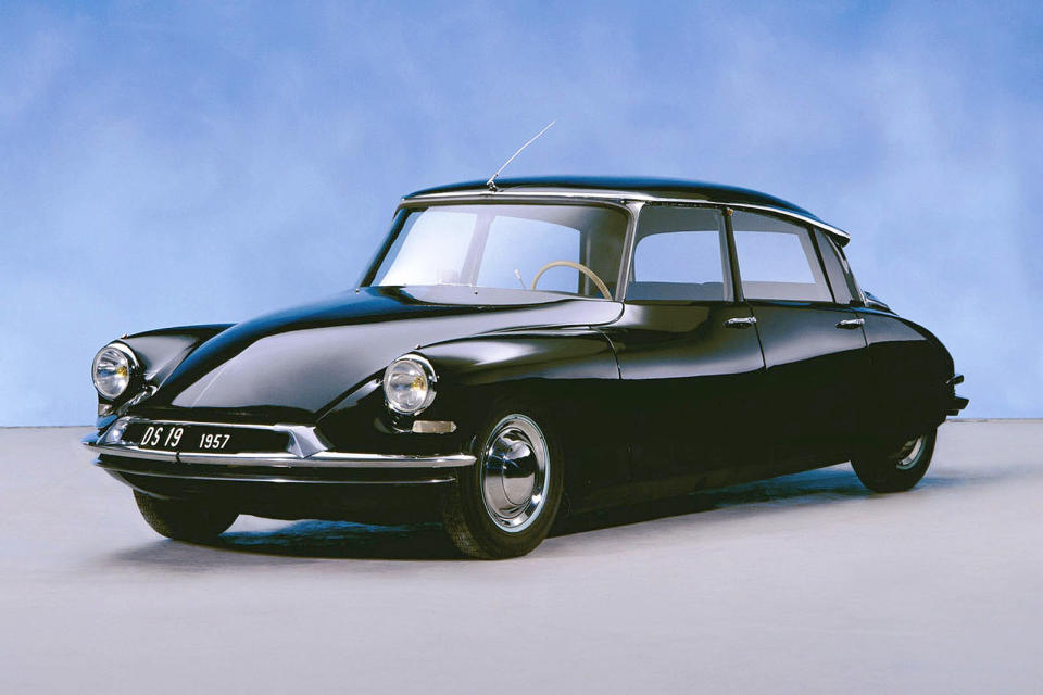 <p>Much car design of the 1950s was American influenced. Not the DS, which was shaped by an Italian sculptor and the wind. It levitated as well, to the accompaniment of space age clicks and whirrs.</p>