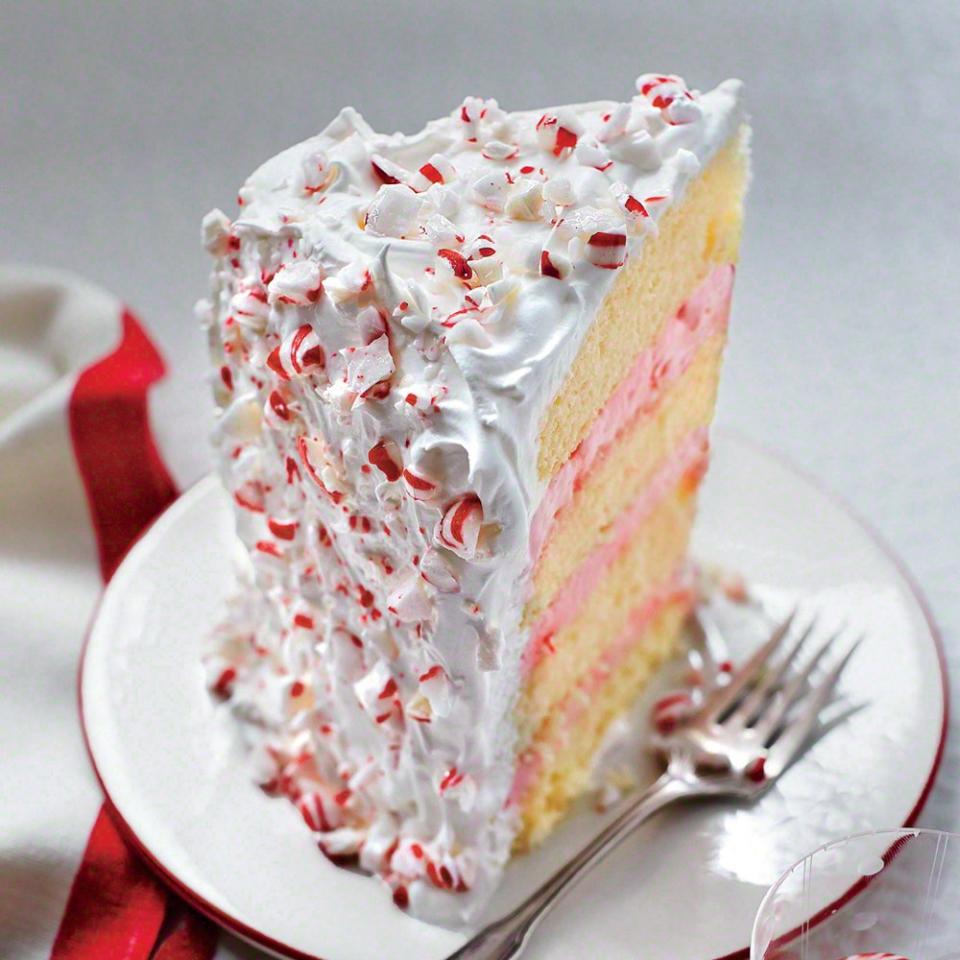 Peppermint Ice-Cream Cake