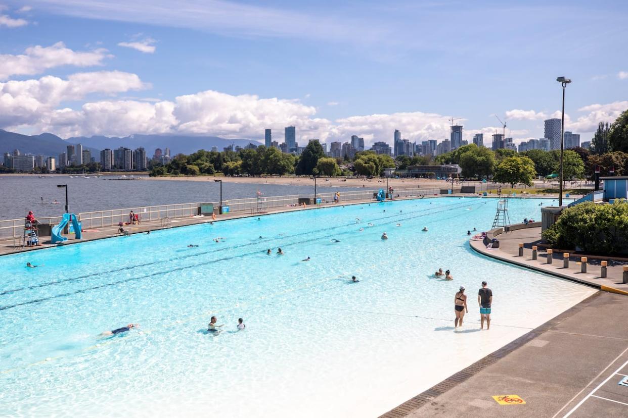 Kitsilano Pool pictured in July 2020.  (Ben Nelms/CBC - image credit)