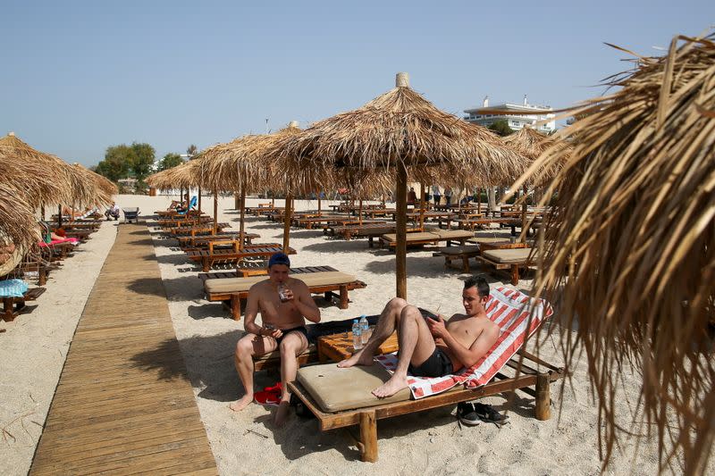 Beaches officially reopen to the public, in Athens