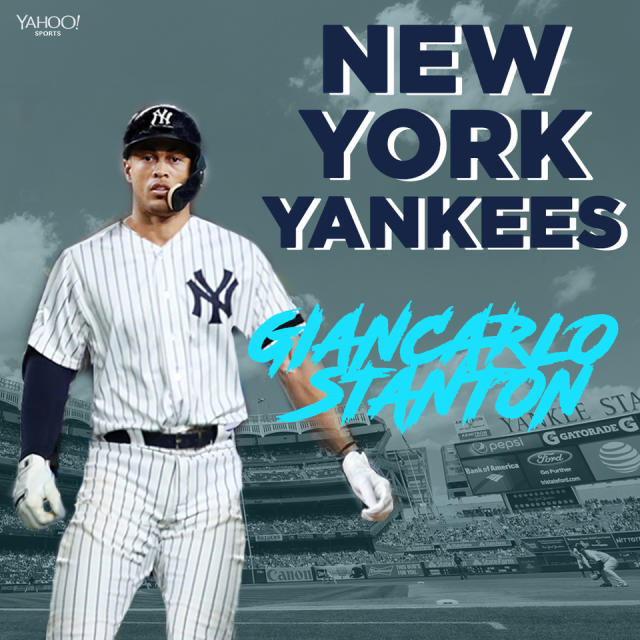 Wholesale Dropshipping Men's New York Yankees Giancarlo Stanton
