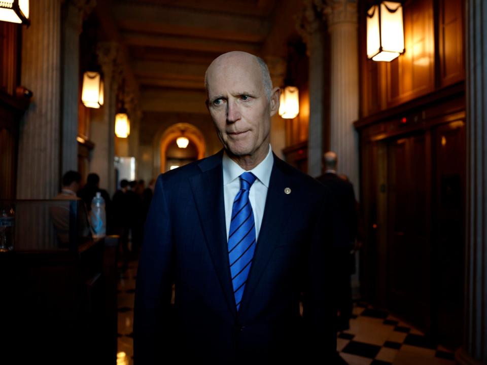 Republican Sen. Rick Scott of Florida expressed amazement that replacing Feinstein’s seat could be subject to the Senate’s 60-vote filibuster.