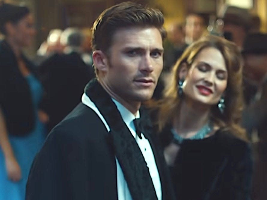 Scott Eastwood in Taylor Swift's music video for "Wildest Dreams."