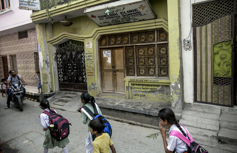 UTTAR PRADESH, INDIA - SEPTEMBER 8:  The doctor's clinic where 8 year old Sadaf (name changed) was raped is seen on September 8, 2016 in Uttar Pradesh, India. 3 months ago she was raped by a doctor in her village. She was walking to the market to buy sweets when the doctor, who her family estimates is around 50 years old, forcefully pulled her inside his clinic and raped her. Afterwards she stumbled out onto the street and fainted. When her family found her she was covered in blood and profusely bleeding. She told them what happened and they went to the police but the police refused to register a case, they said that they should compromise because the doctor was offering them 2 lakh rupees (around $2,989) to drop the case. The family refused, and says 'They destroyed the life of our child, how can we compromise?'. They estimate that they and their neighbors had to go to the police station 10 times before the police agreed to register the case. For 5 days after the rape, Sadaf bled and they had to shuffle from hospital to hospital looking for a hospital that had facilities that could provide adequate care for her. Since the rape Sadaf has been sick and week and is too afraid to leave the house or return to school. The family is also afraid to let her leave the house because they say the rapist comes from a rich and powerful family and could harm her or kidnap her. Before the rape she enjoyed going to school and dreamed of being an English teacher when she grows up. She loved to play board games and cricket with her best friend, Nisha, but she hasn't seen her for 3 months. Sadaf's uncle, who is fighting the case, has taken out two loans to help pay for transportation to the court house and for lawyer bills. Every time he has to go to court he must take off work from his job as a day laborer. (Photo by Getty Images)