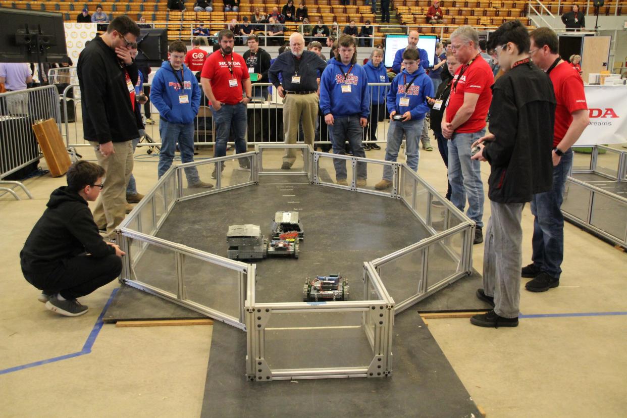 The National Robotics Challenge is scheduled for April 13-15, 2023, at the Veterans Memorial Coliseum in Marion. Originally known as the Society of Manufacturing Engineers Robotic Technology and Engineering Challenge (SME/RTEC), the competition was founded in 1986. Marion became home to the event in 2004.