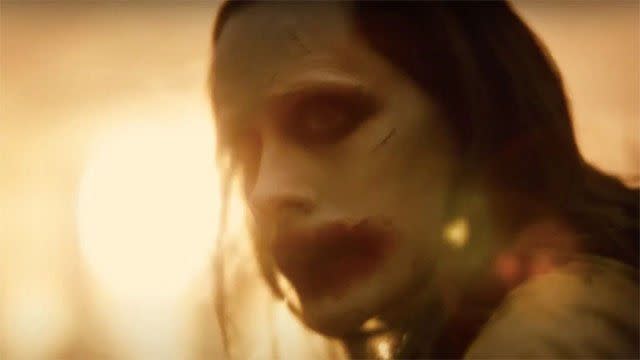 Jared Leto's Joker returns in a dreamlike post-apocalyptic future in 'Zack Snyder's Justice League' (Photo: HBO Max)