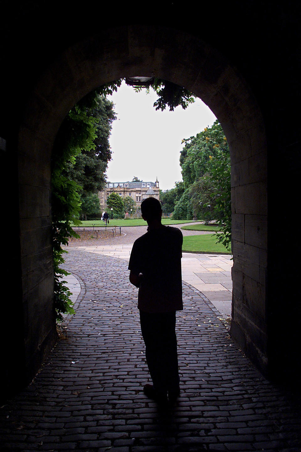 Image: A visitor silhouetted (BWP Media / Getty Images file)