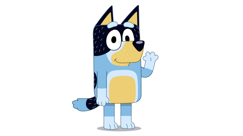 Conspiracy theorists have posited that Bluey’s father, Bandit, who works as an archaeologist, could be smuggling precious items with the help of his wife, Chilli, who works in airport security on the show (Ludo Studio)