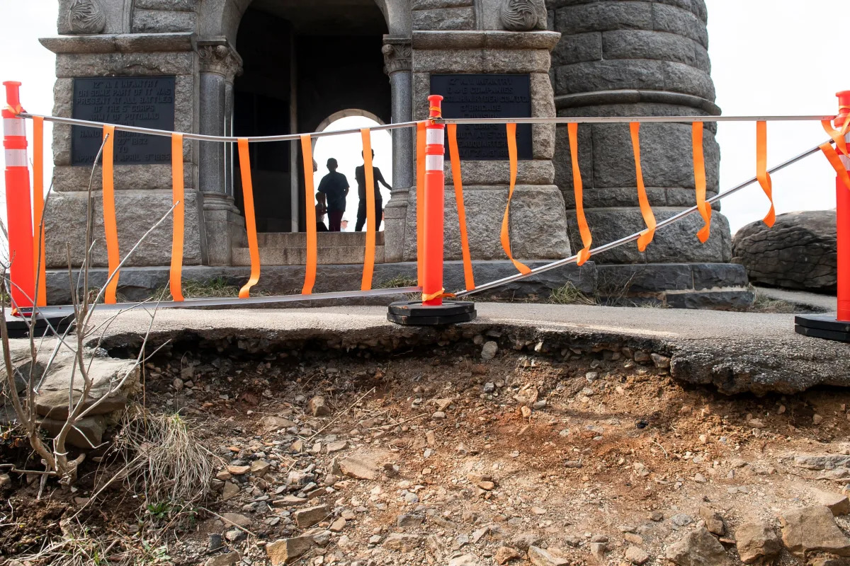 Gettysburg battlefield: Two popular tourist attractions closing to public