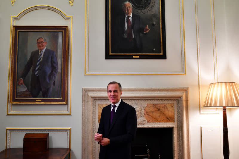 Mark Carney, Governor of the Bank of England, poses for a portrait in London