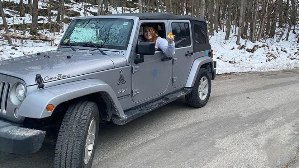 近來Jeep車主間流行在其他Jeep車上放橡皮小鴨，動機與目的…可能也沒人知道，但總之就是覺得很酷吧。（圖片來源：Courtesy of Allison Parliament）