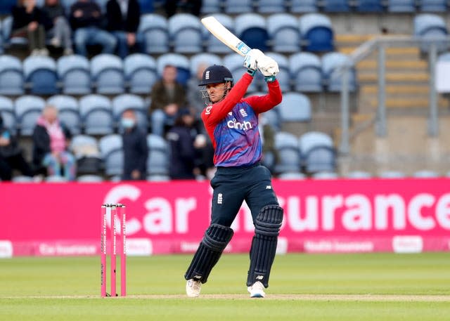 Jason Roy was in scintillating form in England's only warm-up in the Caribbean (David Davies/PA)