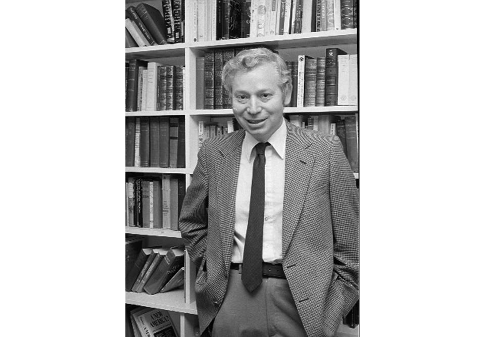 FILE - In this Oct. 15, 1979, file photo, professor Steven Weinberg, of Cambridge, Mass., poses for a picture. Weinberg, the 1979 winner of the Nobel prize in physics with two other scientists for their work unlocking mysteries of tiny particles, has died at 88. Spokesperson Christine Sinatra at the University of Texas at Austin says Weinberg died Friday, July 23, 2021, at a hospital in Austin. (AP Photo/File)