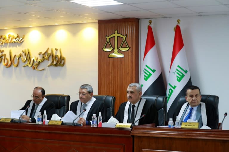 Iraqi analyst Ihsan al-Shamari said judges "did not bow to pressure from the losing parties" (AFP/Ahmad Al-Rubaye)