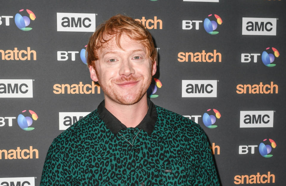 Rupert Grint has already introduced his baby daughter Wednesday to the Harry Potter films credit:Bang Showbiz