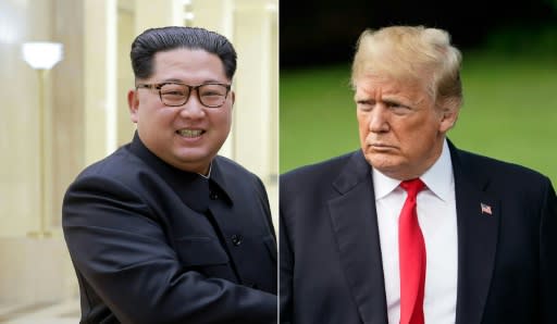 US President Donald Trump informed Kim Jong Un he is canceling their nuclear summit next month in Singapore, in a letter released by the White House. Source: AFP