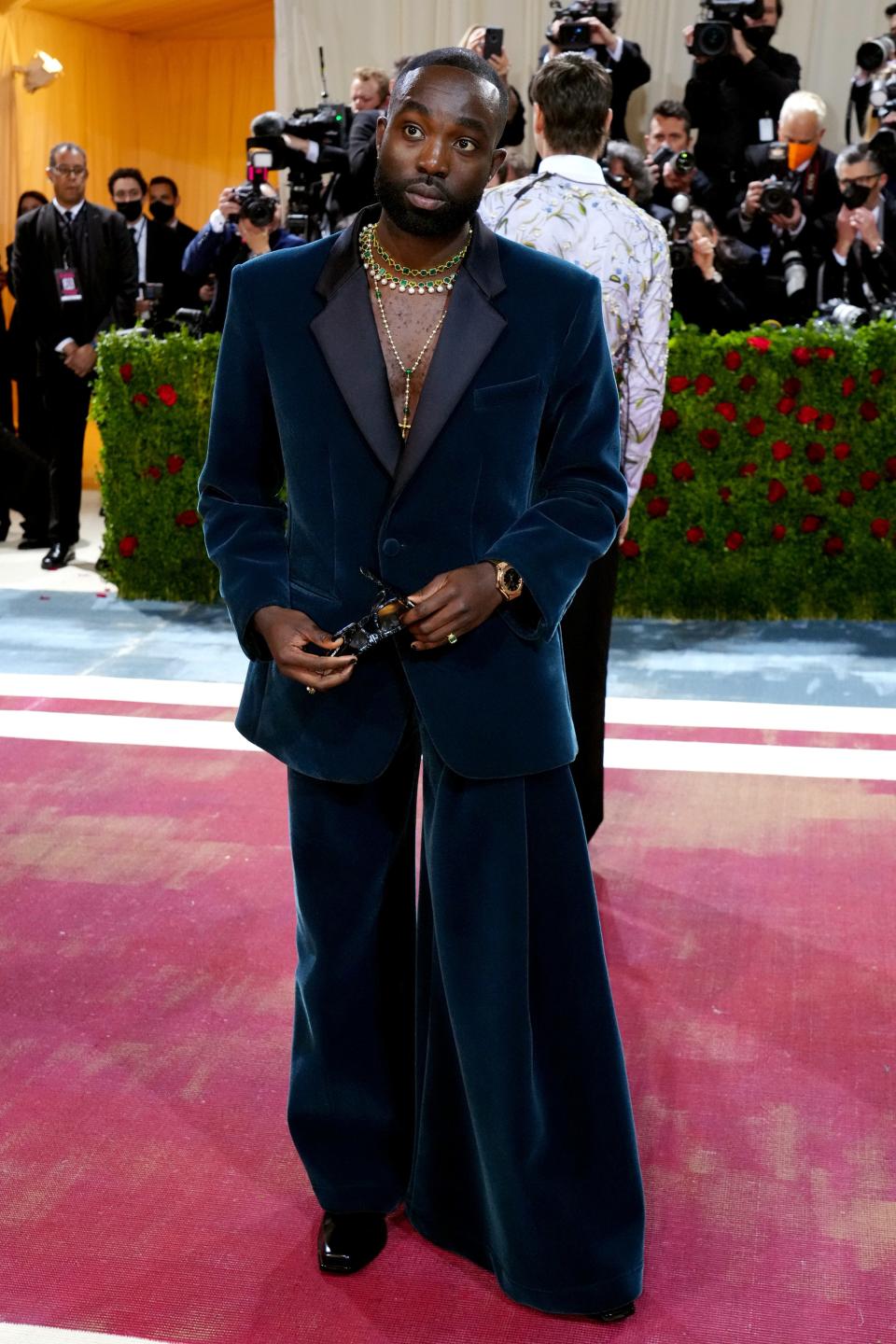 Paapa Essiedu attends the 2022 Met Gala.