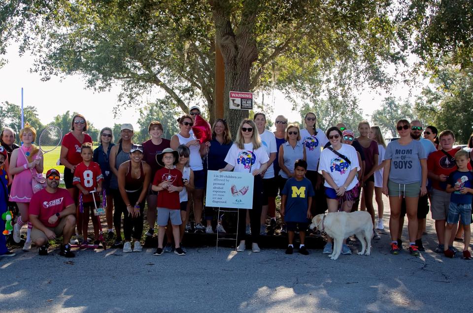 The Florida Center for Early Childhood recently organized a 5k walk/run at Oasis Church in Bradenton to shine a light on Fetal Alcohol Spectrum Disorders for FASD Awareness Month (fasdunited.org). FASD affects an estimated 1 in 20 individuals and can have lifelong implications. Several community partners provided support, including the Florida Department of Health, Loveland Center, Chosen Families, Family Initiative, Foundation for Dreams, Centerstone, Bridge a Life, Safe Children Coalition, and Soul to Soul Yoga.