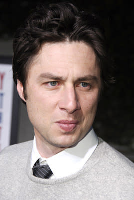 Zach Braff at the LA premiere of Universal's American Dreamz