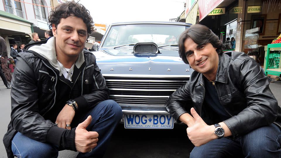 Colosimo (left) starred in a variety of Australian movies in the 90s and early 2000s. Source: AAP
