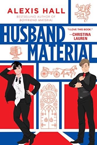 Release date: August 2What it's about: The sequel to Hall's hit Boyfriend Material sees Luc and Oliver at a crossroads. After all the mess it took to get them where they are, they're finally feeling settled, only to see everyone around them taking the next step. With Luc feeling the pressure to tie the knot, he's going to figure out how to propose one way or another, because losing Oliver is not an option.Get it from Bookshop or your local bookstore via Indiebound here.