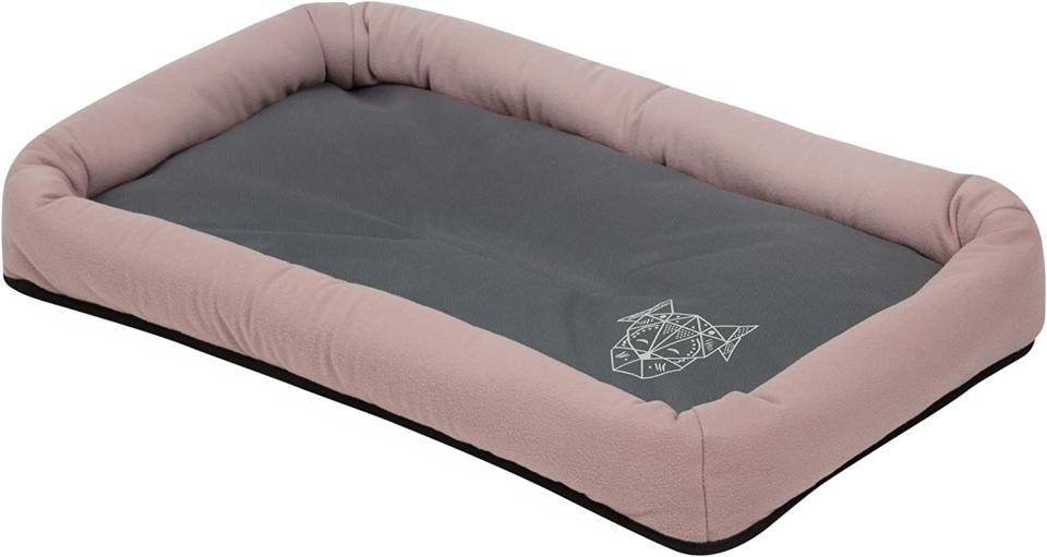 ALEBRIPETS Cama para Perro, Colchoneta Ideal para Exteriores, Viajes e Interiores, Fresca, Transportable Incluye Bolsa para Viaje, Base Repelente de Líquidos y Pelo, 100% Mexicana (Chica, Rosa) Modelo Flex/Amazon.com.mx