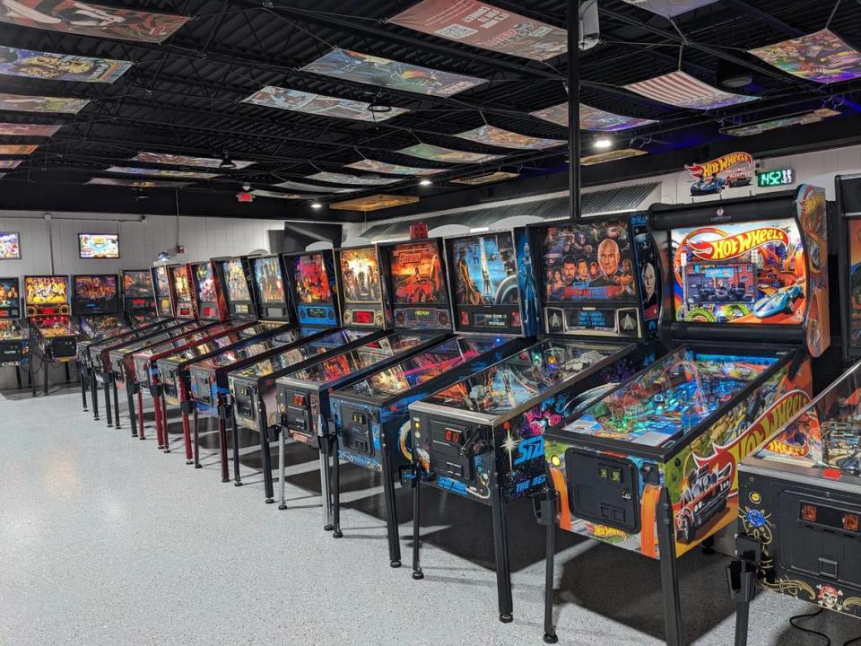 Atomic Pinball Arcade in Wood River offers players more than 100 pinball games to enjoy.