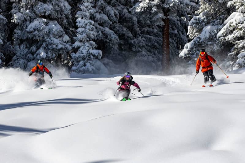 Powder skiing in Aspen. Olivia Klein/Aspen Snowmass Heros/dpa