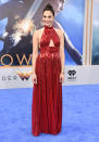 <p>The stylish Gadot explained at <i>Wonder Woman</i>’s Hollywood premiere, where she went glam in a Gucci number and $50 flats from Aldo, that she’d given up her high heels for a very simple reason. “<a rel="nofollow noopener" href="http://people.com/style/gal-gadot-wears-flats-wonder-woman-press-tour/" target="_blank" data-ylk="slk:It’s more comfortable;elm:context_link;itc:0;sec:content-canvas" class="link ">It’s more comfortable</a>. That’s it!” she told <i>People</i>. (Photo: Jordan Strauss/Invision/AP) </p>