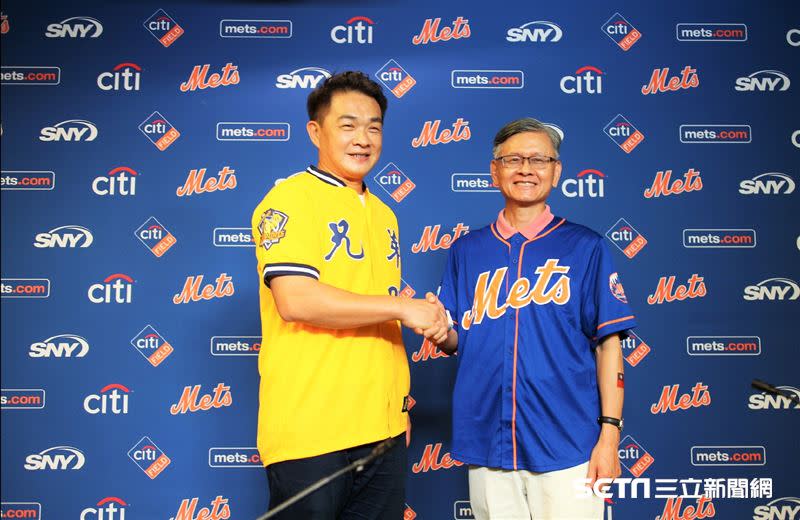 駐紐約台北經濟文化辦事處處長李光章表示，台灣隊長恰恰對台灣棒球的付出、努力有目共睹，由他來替台灣日開球真的是最適合不過了。（圖／駐紐約台北經濟文化辦事處授權提供）