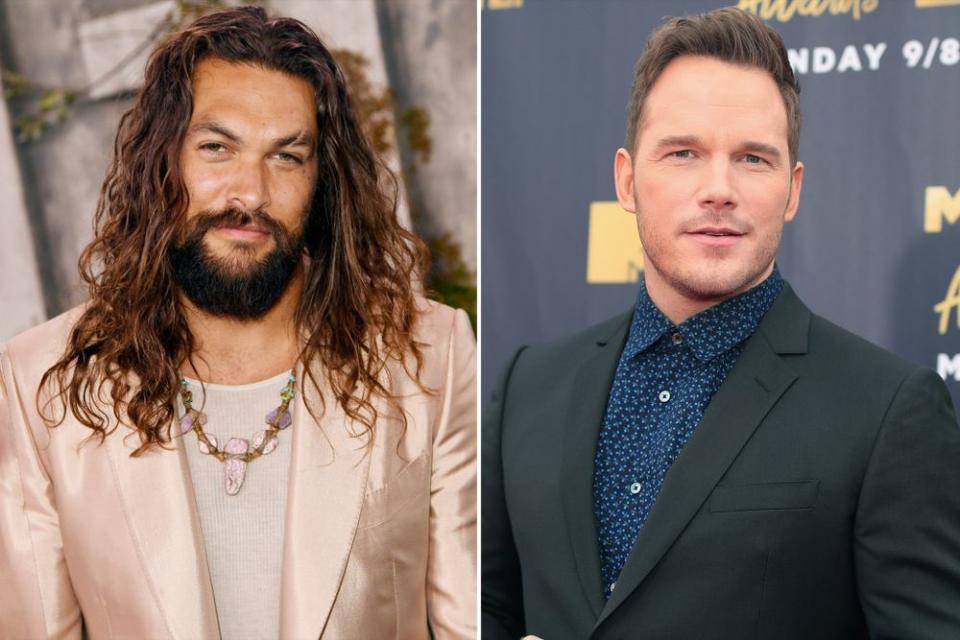 Jason Momoa, Chris Pratt | Kevin Winter/Getty Images; Christopher Polk/Getty Images