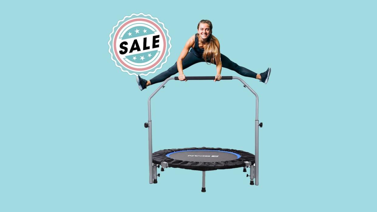 bcan foldable mini trampoline