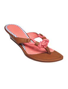 Leather "Bayville" Sandals, $85, sperrytopsider.com