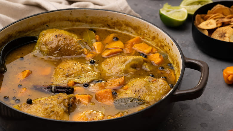 Jamaican Chicken and Sweet Potato Curry